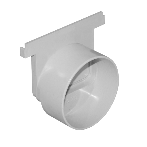 Garden channel end socket 100 mm