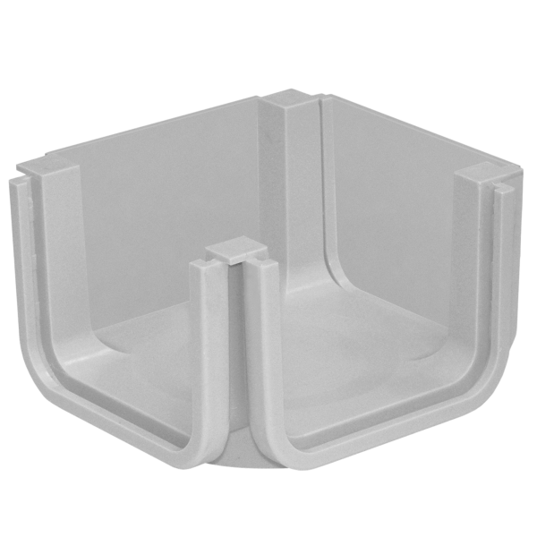 Garden channel corner piece 100 mm